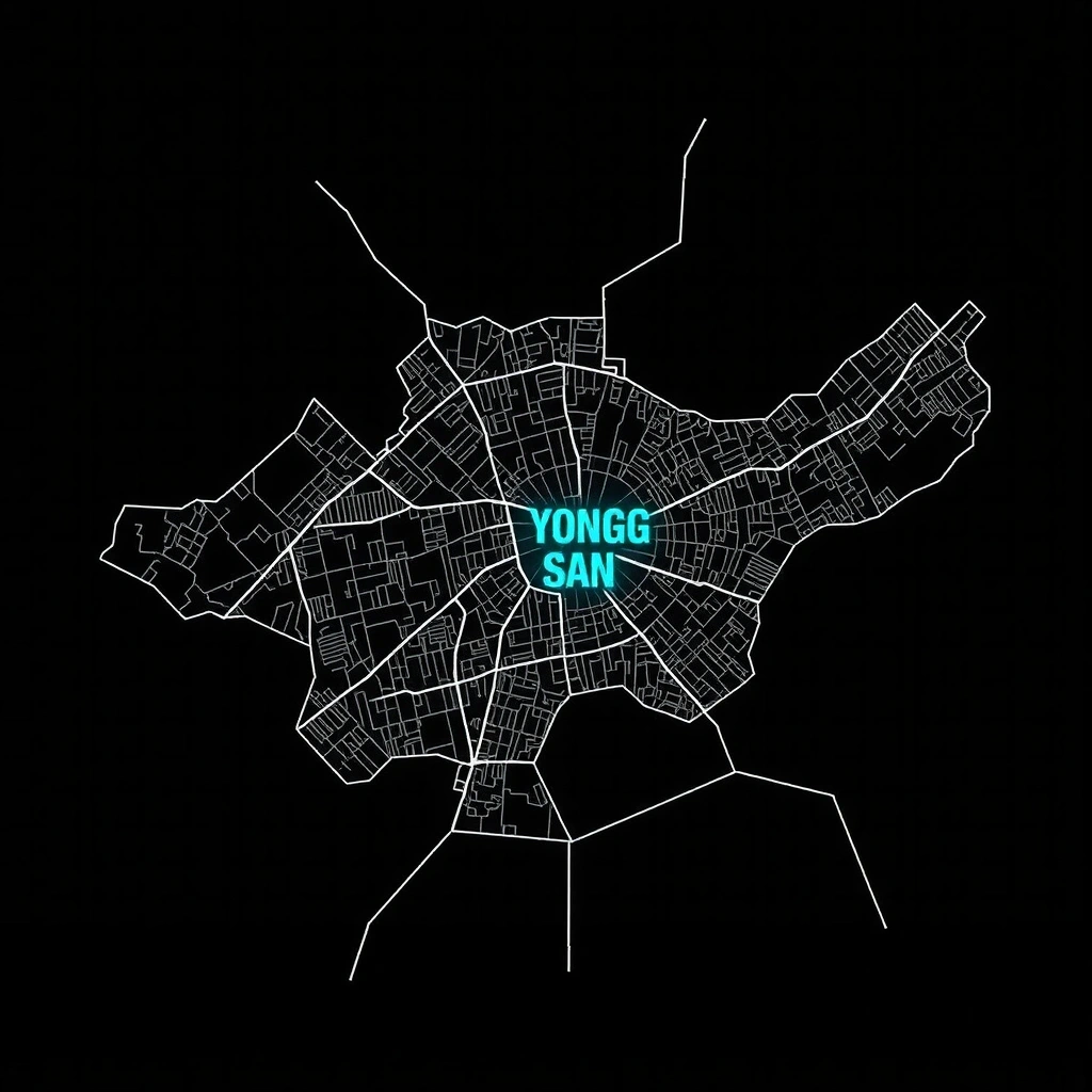 Map showing Lesadird location in Seoul